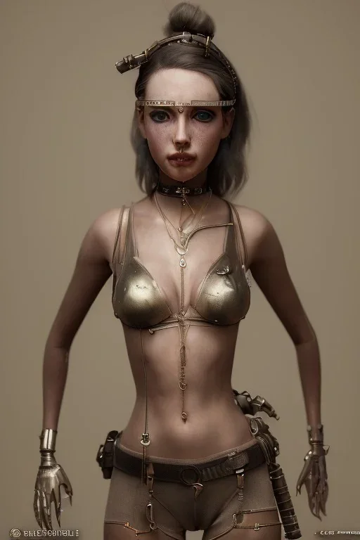 body anormal steampunk girl