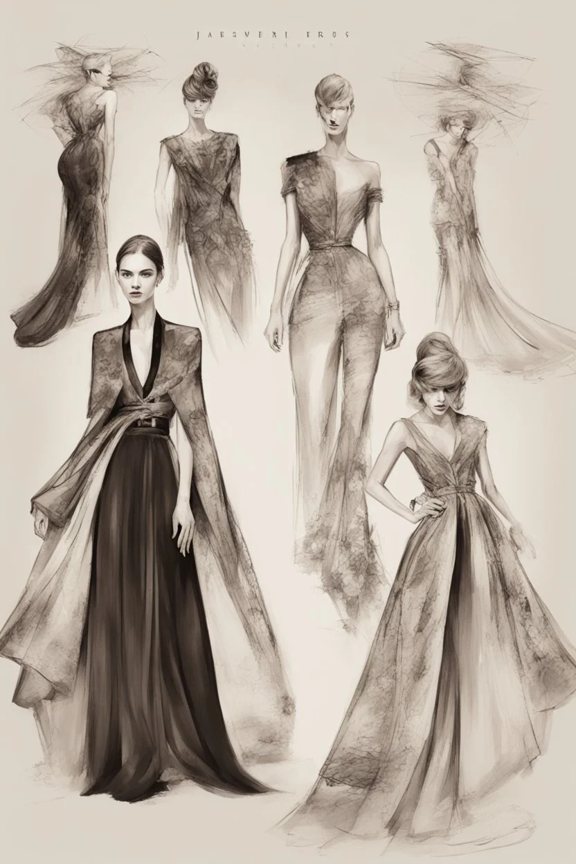 Design of a luxury fashion design company