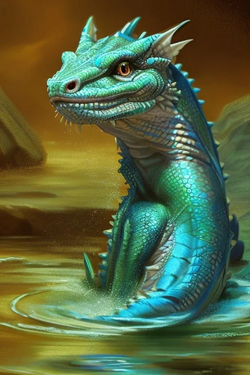 Water dragon,