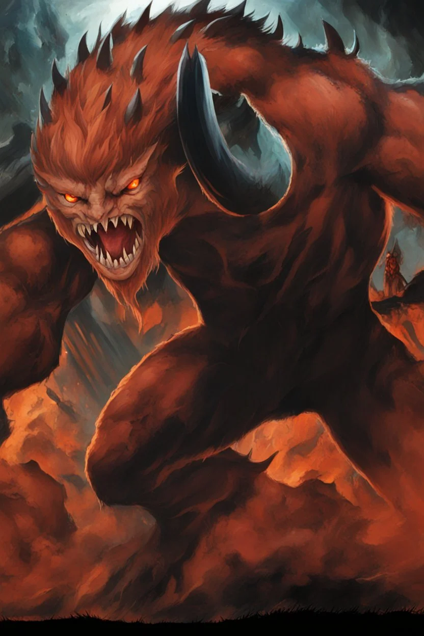 demonic minotaur demon