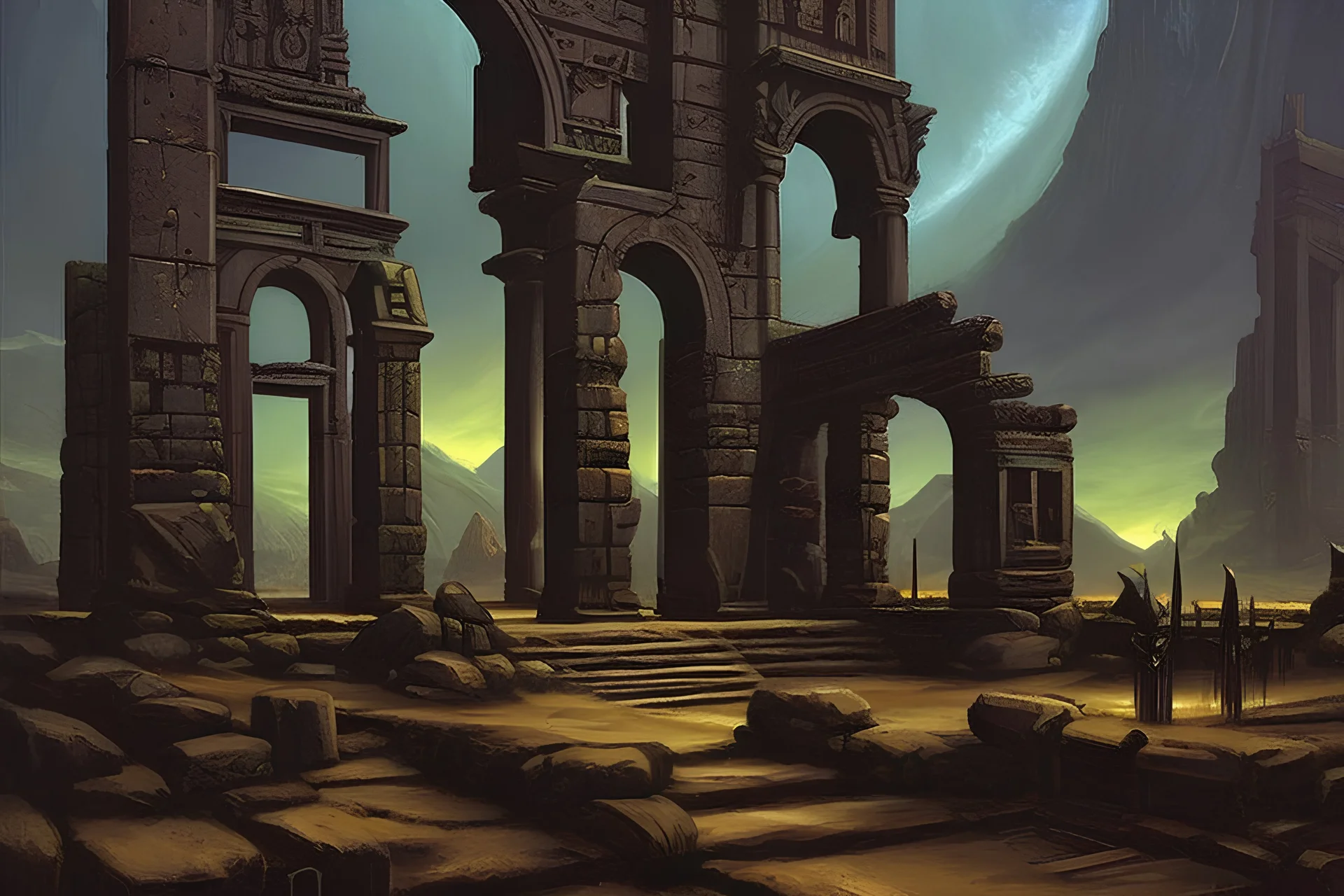 dark sun athas ancient temple