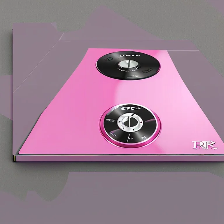 Pink CD-R design