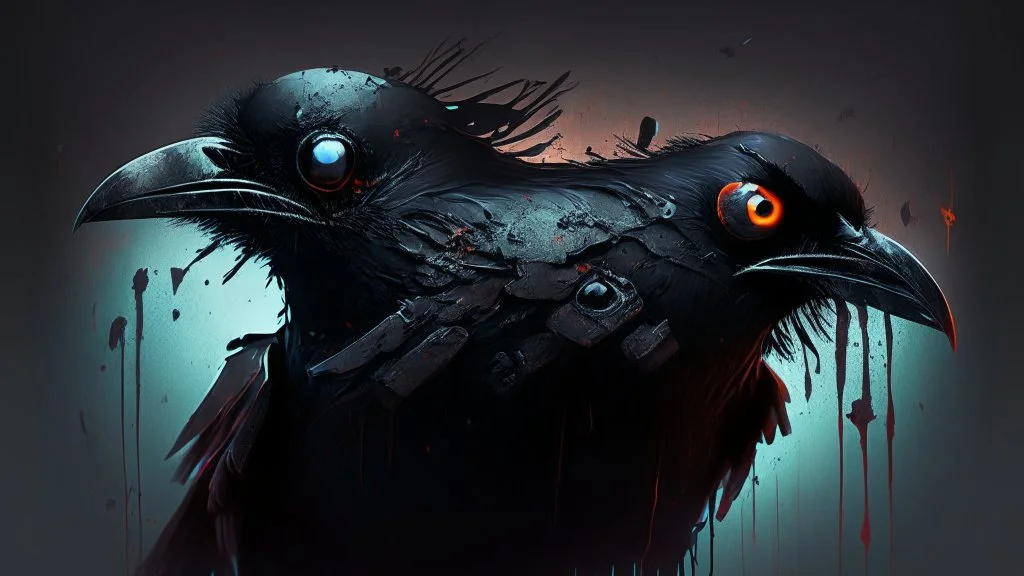 horror gaming crow