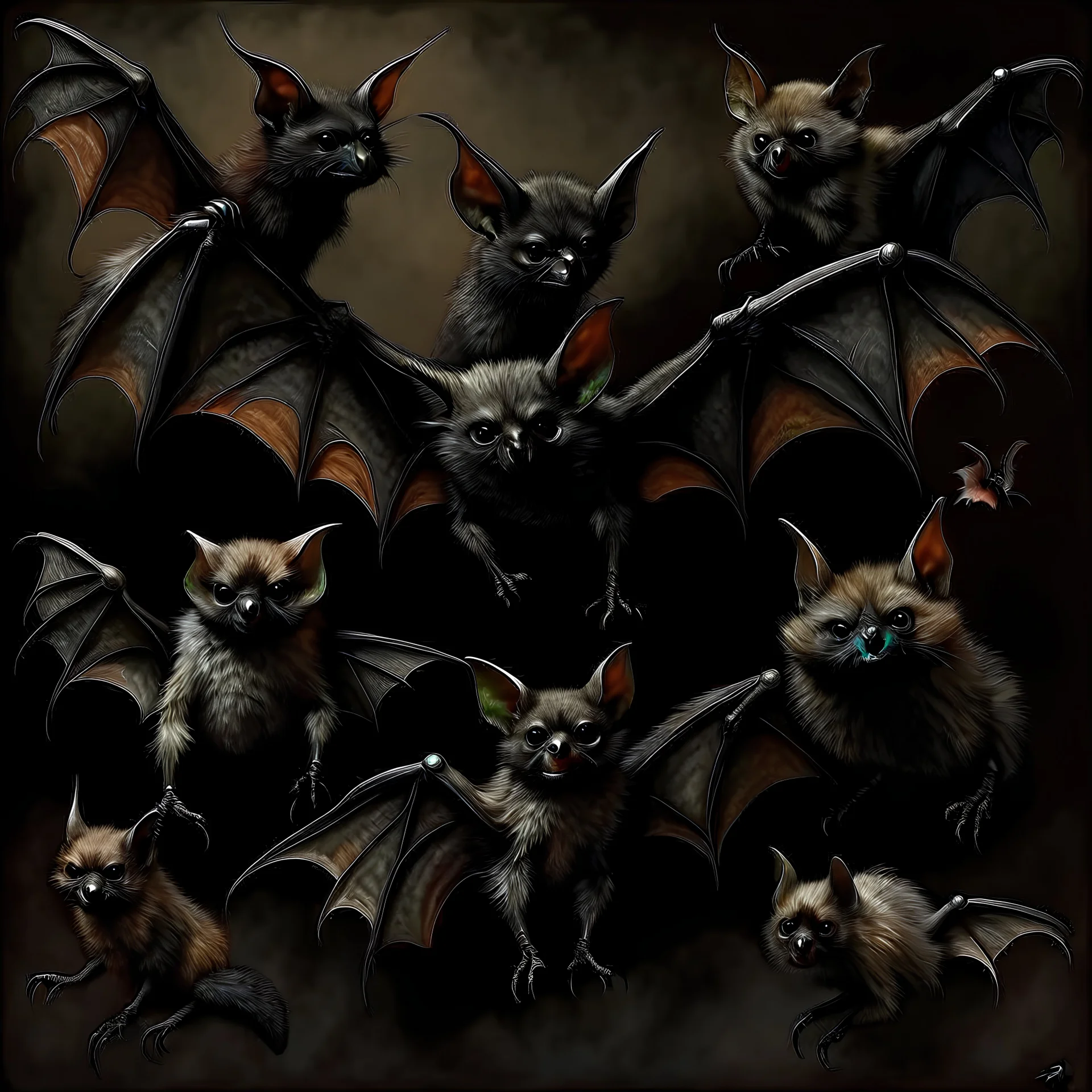 realist animals bats