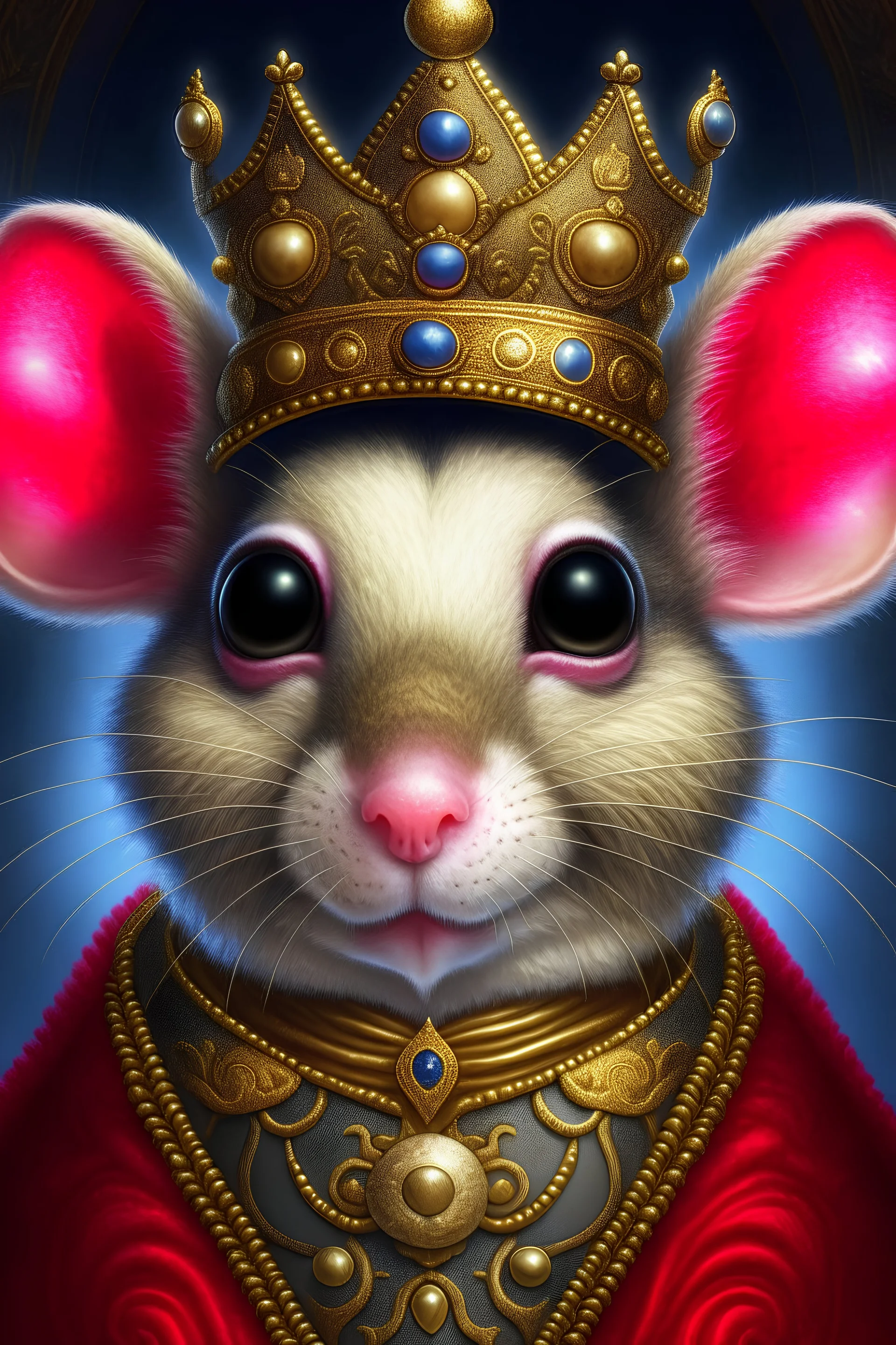 mouse prince portrait