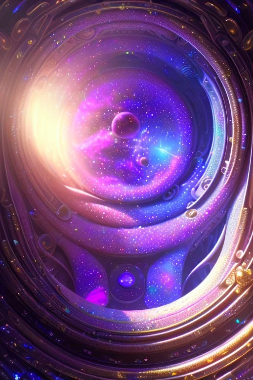 white and gold crystal cosmic and galactic ambiance cinema4d futuristic sci-fi tunnel, full of details, smooth, bright sunshine,soft light atmosphere, light effect,vaporwave colorful, concept art, smooth, extremely sharp detail, finely tuned detail, ultra high definition, 8 k, unreal engine 5, ultra sharp focus