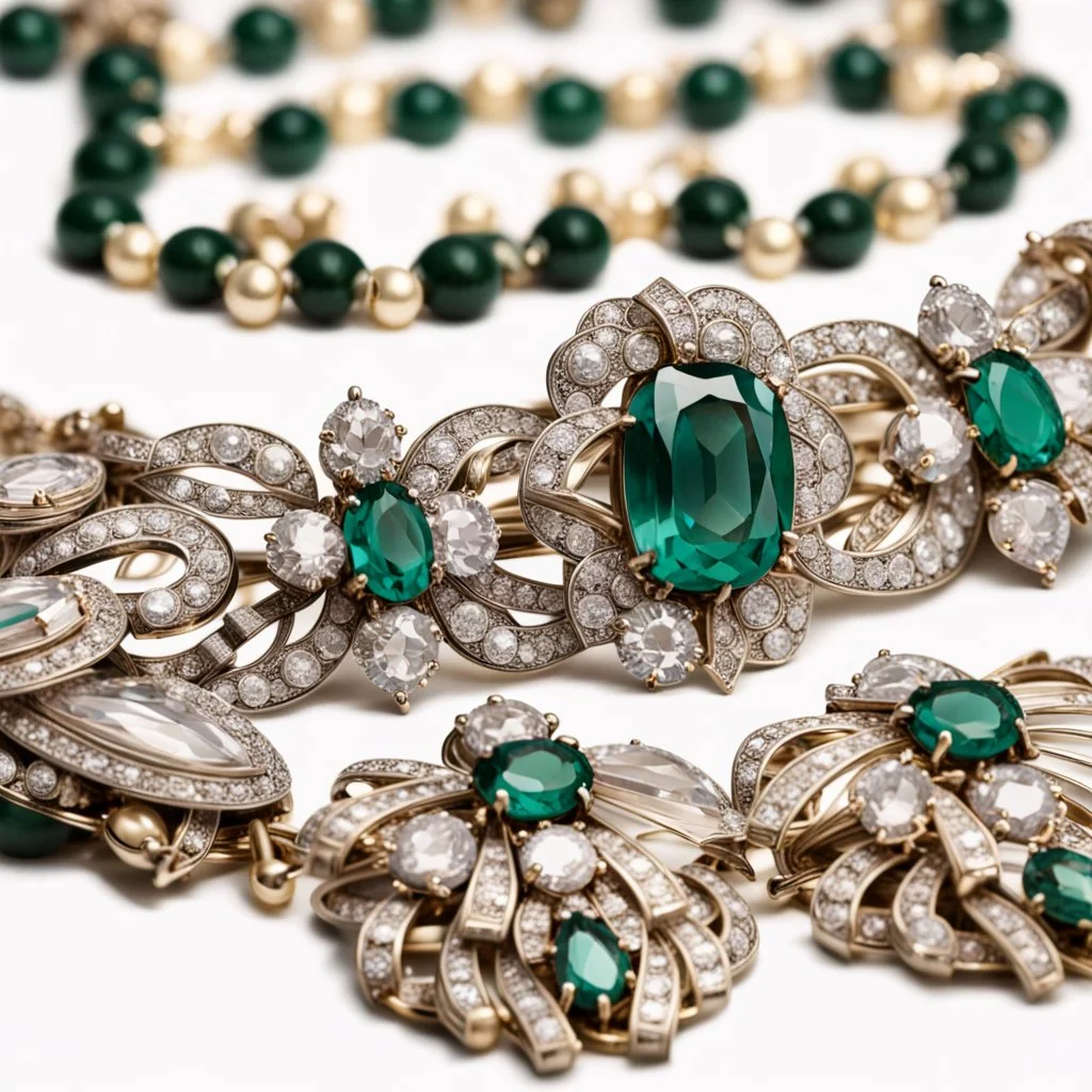 luxurious jewelry from the 1930s