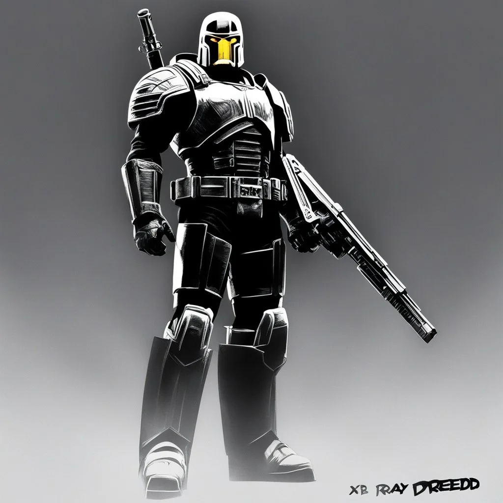 X-ray of Dude Dredd