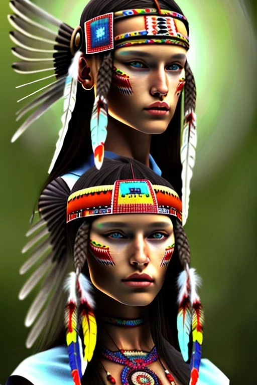 Native American girl