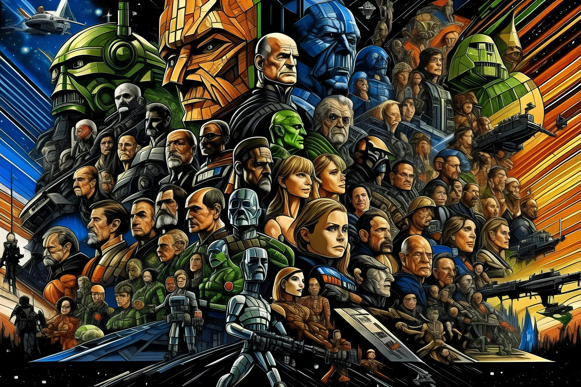 Maximisers poster, science fiction, super heroes, digital art, highly detailed, 4k