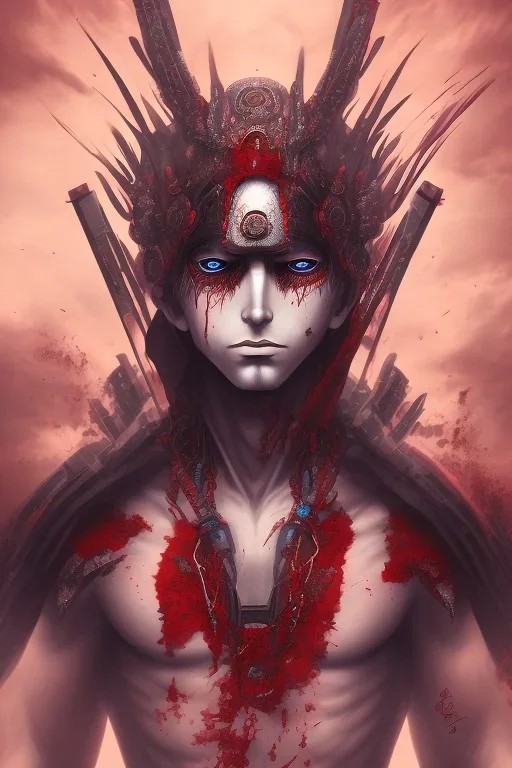 High resolution, Itachi red eyes