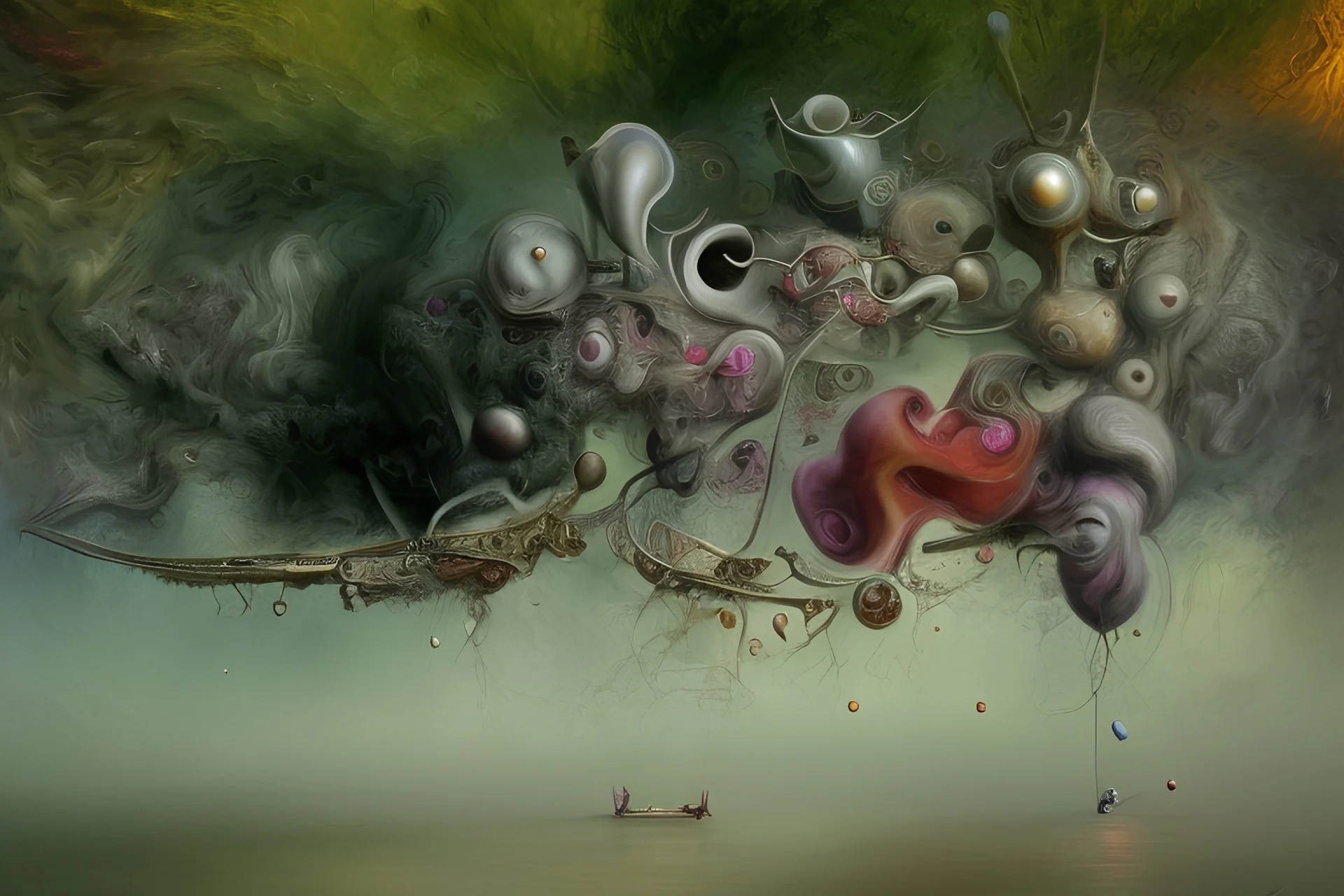 Salvador Dali style