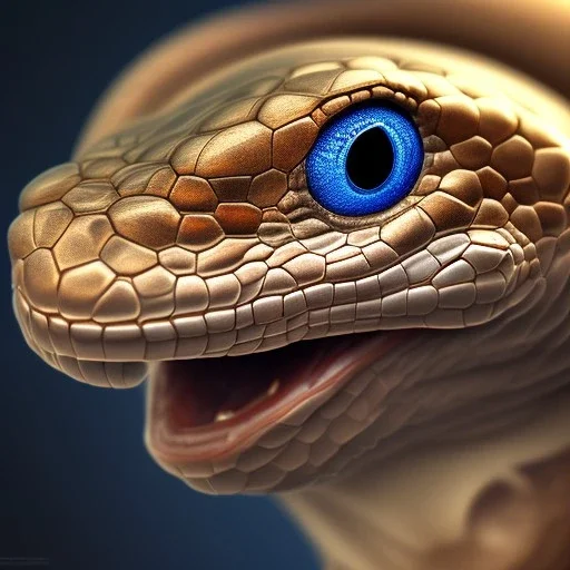 snake, 17th century, dark setting, insanely detailed, 16k resolution, perfect eyes, round pupil, cinematic smooth, intricate detail, Renaissance style, dark blue