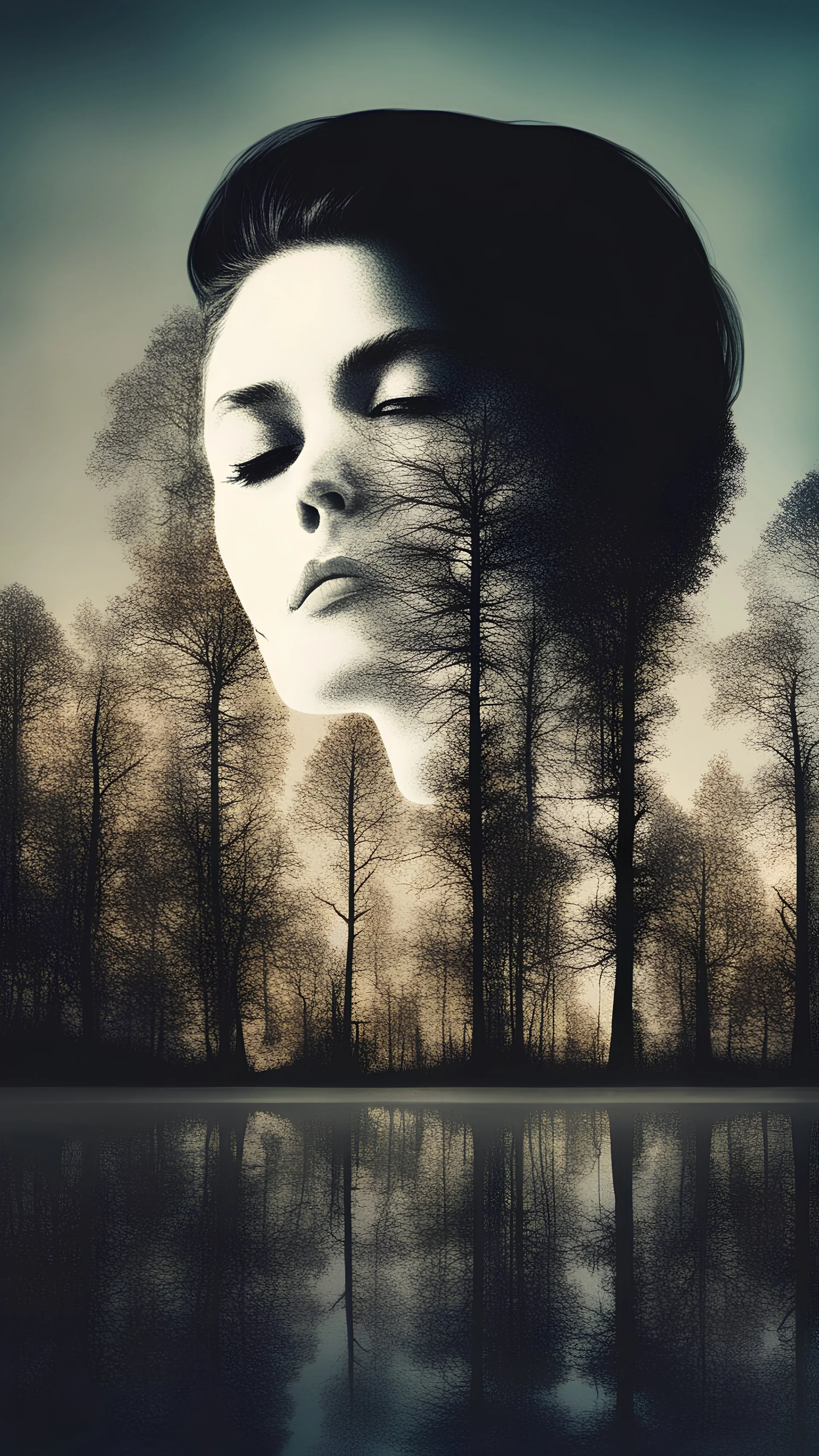 digital-art-face-silhouette-including-inside-a-double-exposure-of-photo-landscape-dreams-surreal