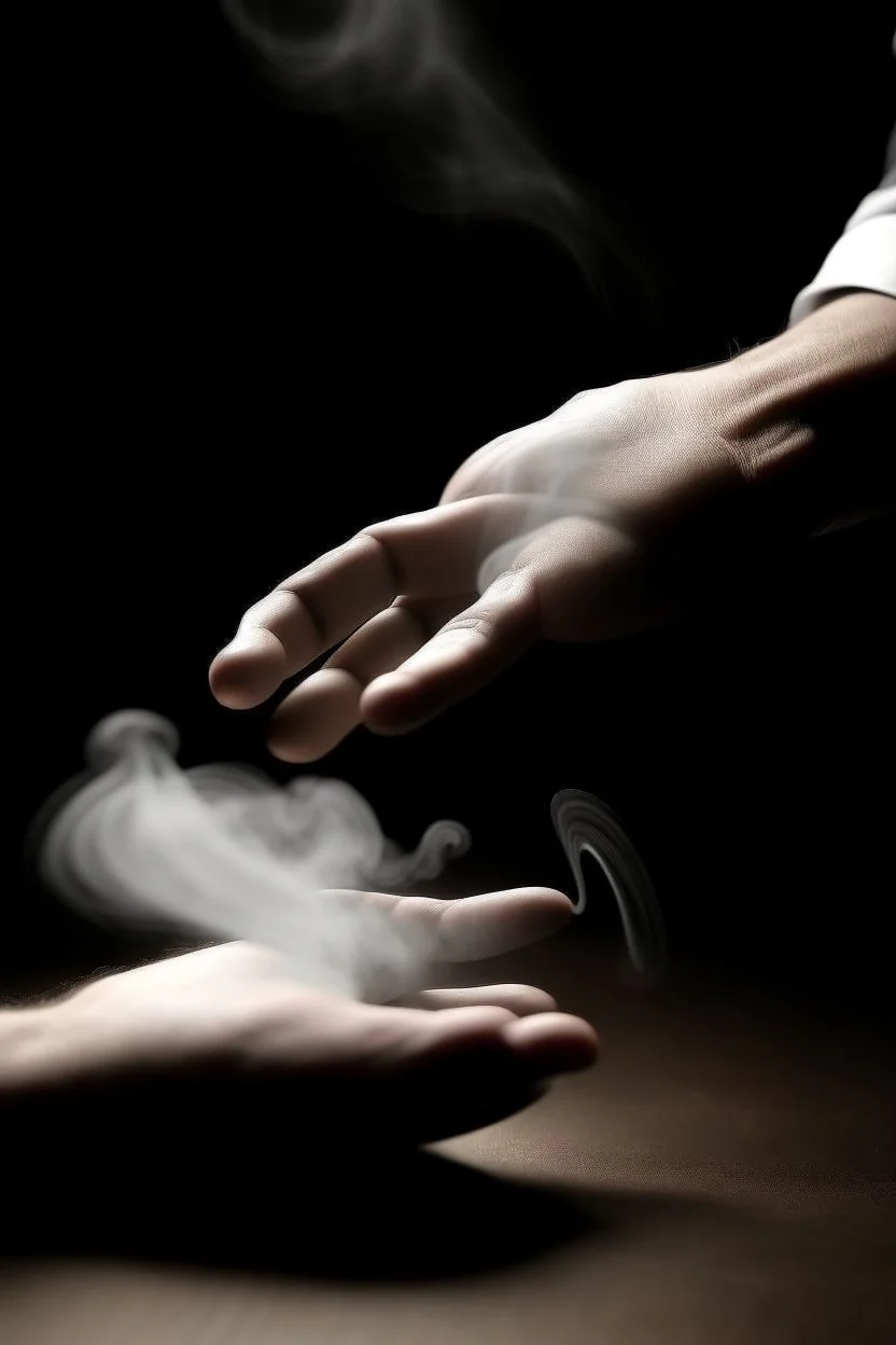 an hand goes to be steam