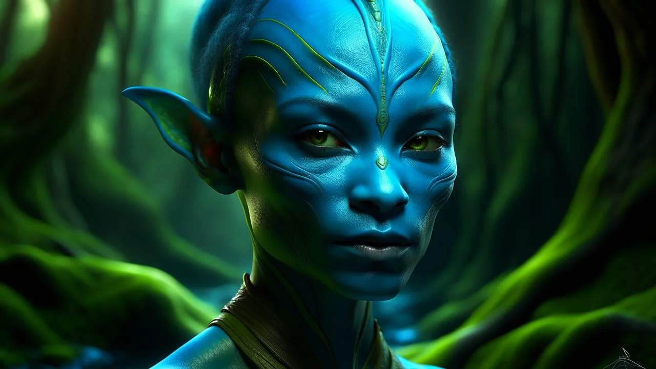 alien like avatar realm portrait 3:4