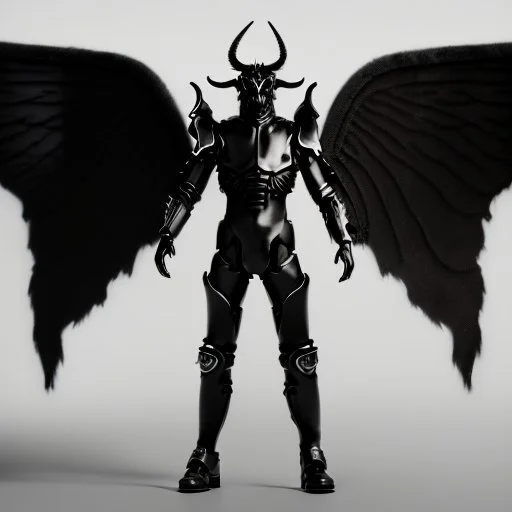 angel, demon, angel demon hybrid, half angel, half demon, black angel wings, white demon wings, black and white, balance, horns, armor, noble clothes, black and white armor, black and white clothes