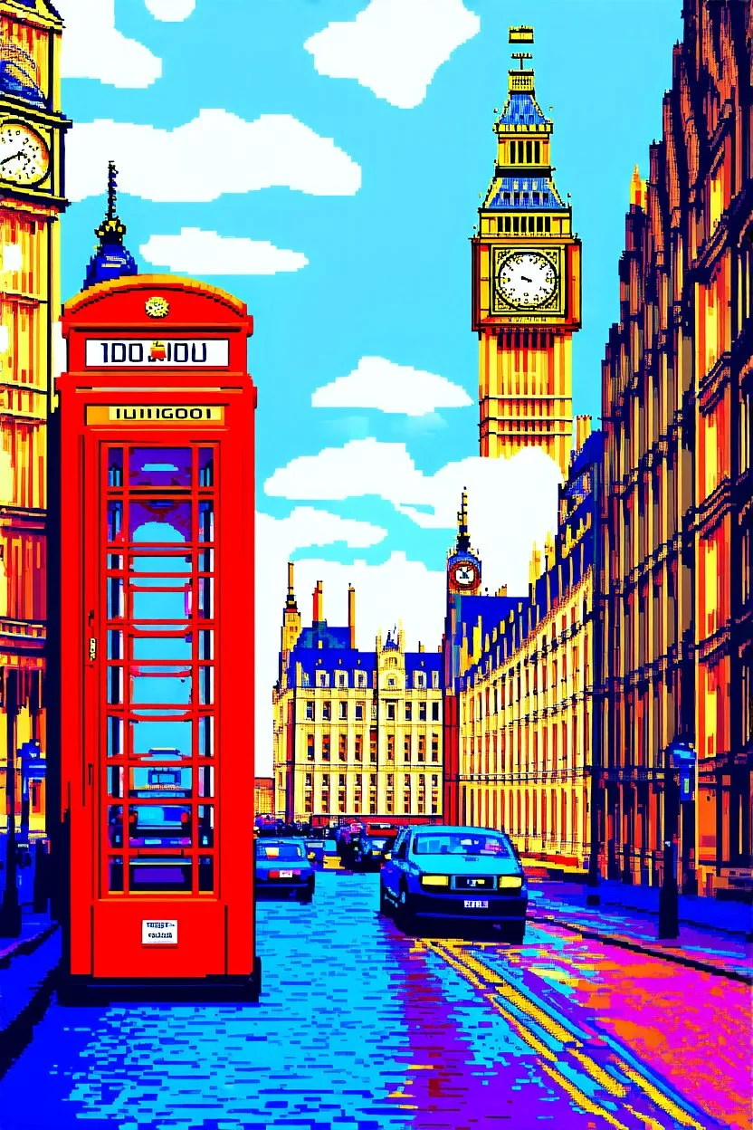 pop art pixels 10000 images london