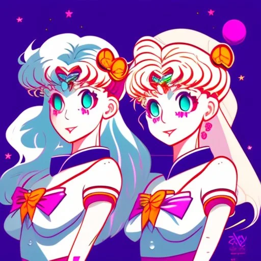 Sailor moon vector art