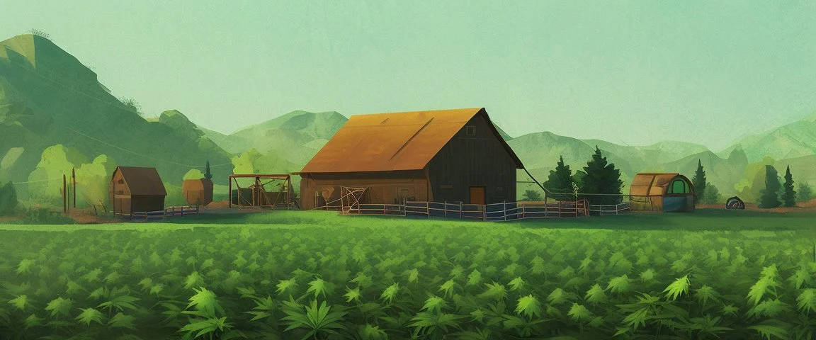 MARIJUANA farm by Andrea del sato