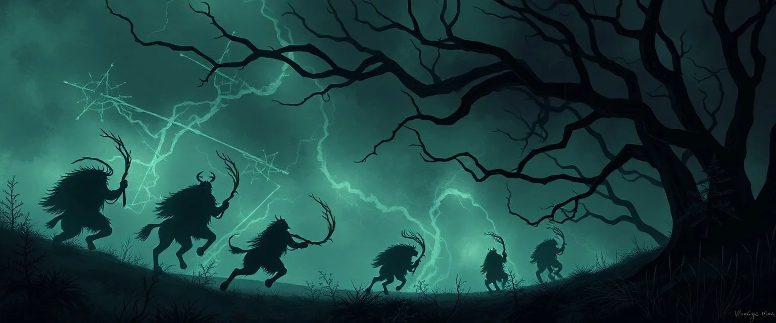 The Wild Hunt Norse Mythology for Smart People https://norse-mythology.org › th... · Oversett denne siden This spectral, nocturnal horde was the “Wild Hunt,” which was recorded in folklore all throughout ancient, medieval, and even early modern Europe.