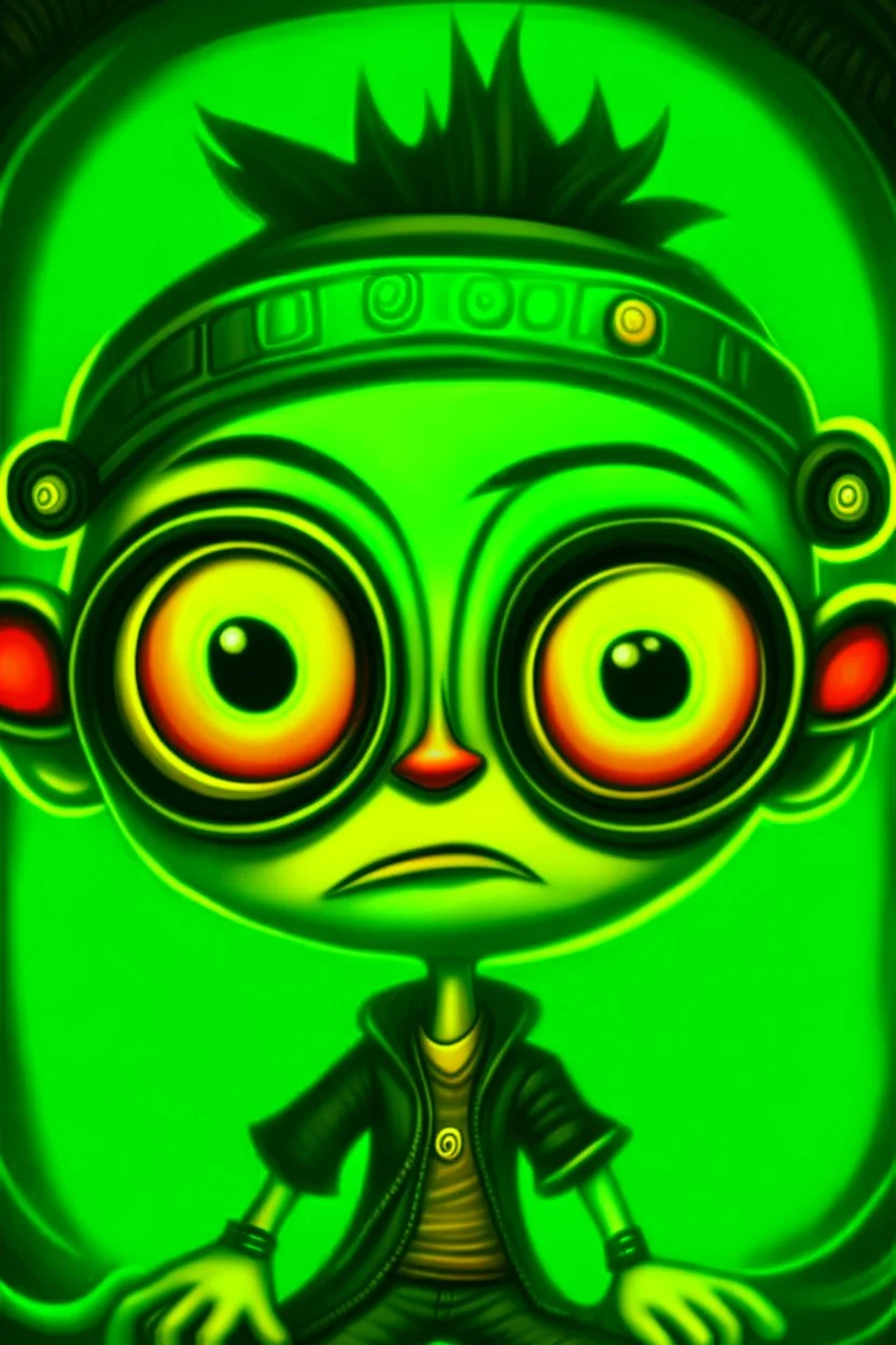 small psychonauts big eyes being a bandit brutal chief