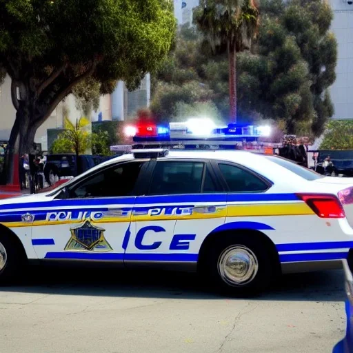 Los Angeles Police Car