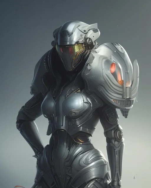 full body female, futuristic armour , big busty , pintura, ,details,texture,8k quality, florest, Minimalism, Romanticism, Expressionism, Impressionism