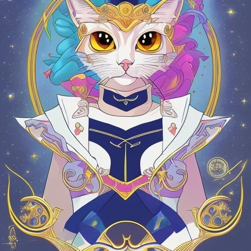 gato negro luna de la serie sailor moon cat