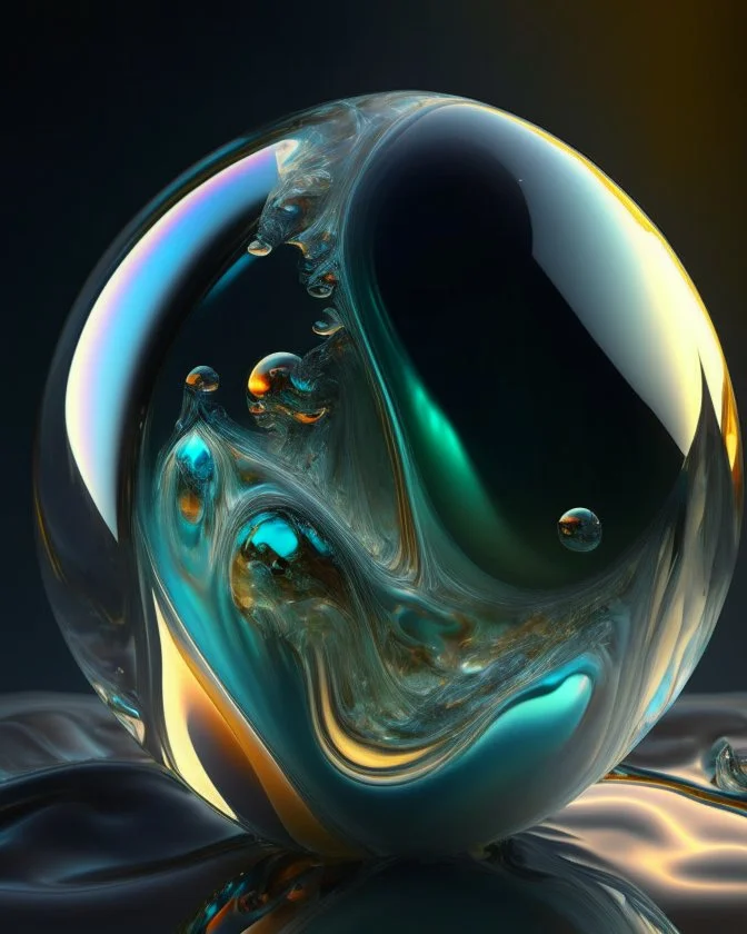 AI glass marble art realisticv2 surrealism 4k resolution