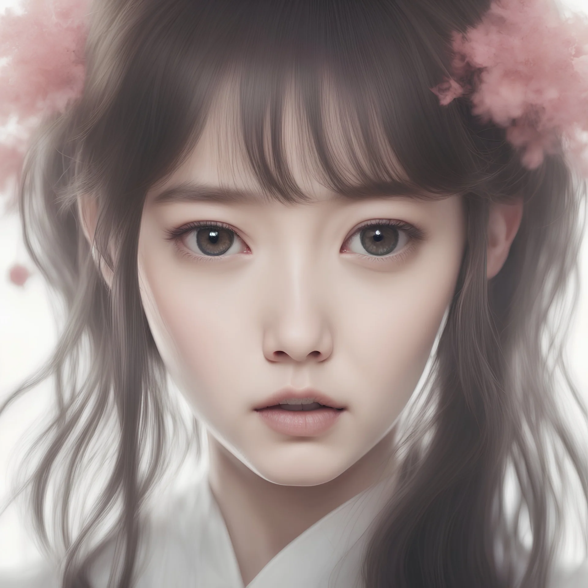 Beautiful Korean girl, expressionless, 8k