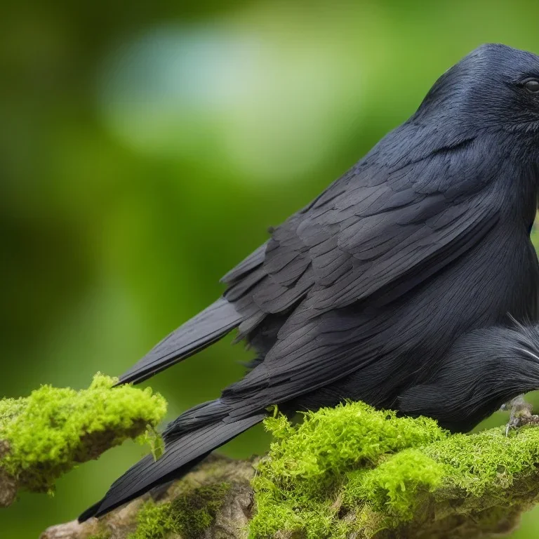 A mix of a Crow and a lizard, highly detailed, hyper-detailed, beautifully color-coded, insane details, intricate details, beautifully color graded, Cinematic, Color Grading, Editorial Photography, Depth of Field, DOF, Tilt Blur, White Balance, 32k, Super-Resolution, Megapixel, ProPhoto RGB, VR, Half rear Lighting, Backlight, non photorealistic rendering