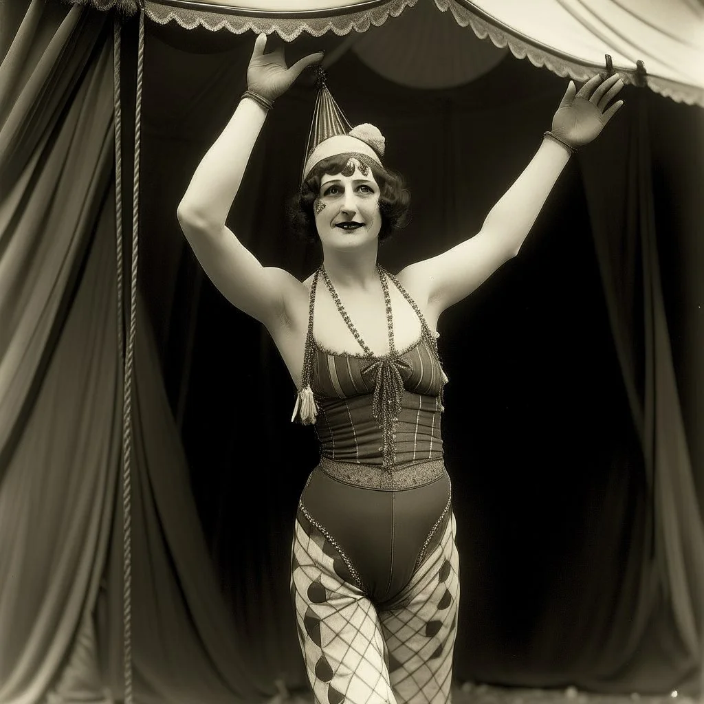 1920s circus performer