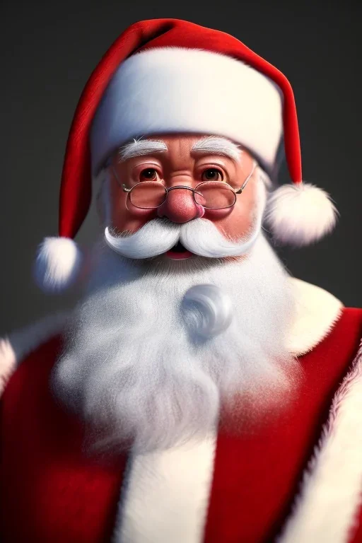 santa 8k quality 8k resolution Unreal Engine 5 realistic