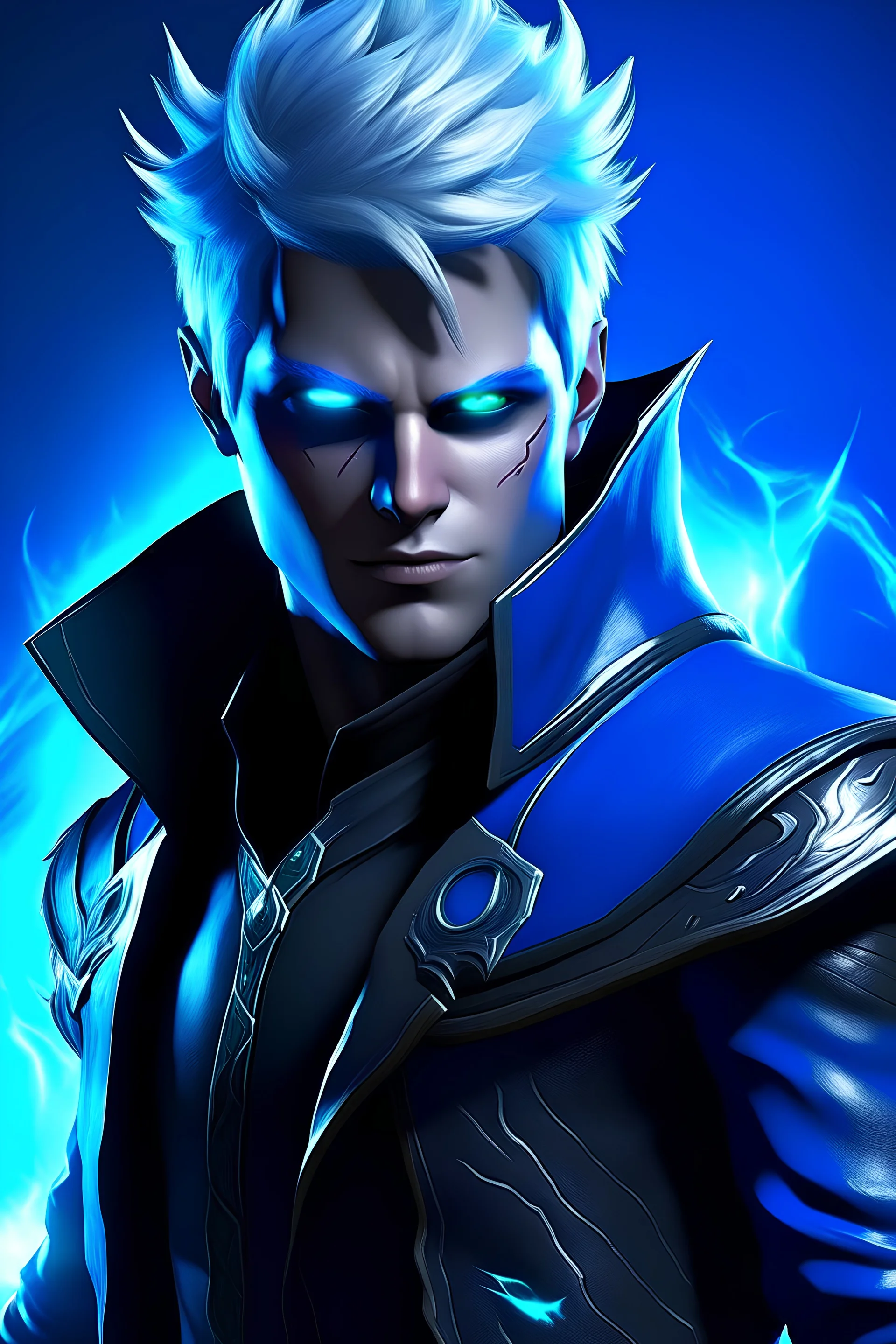 vergil devil may cry 5 with blue eyesas fortnite character