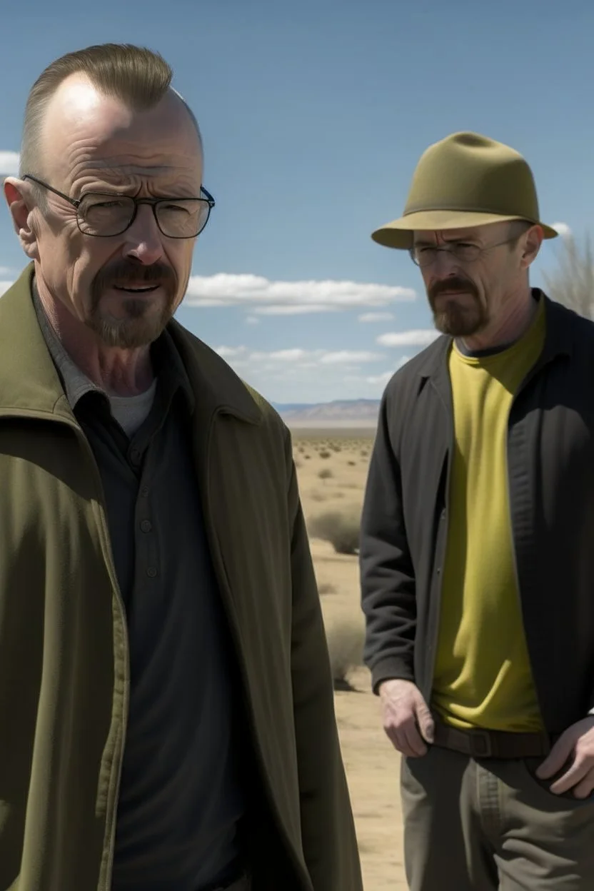 Walter White and Jesse Pinkman in the AMC walking ... | @aaaasfg