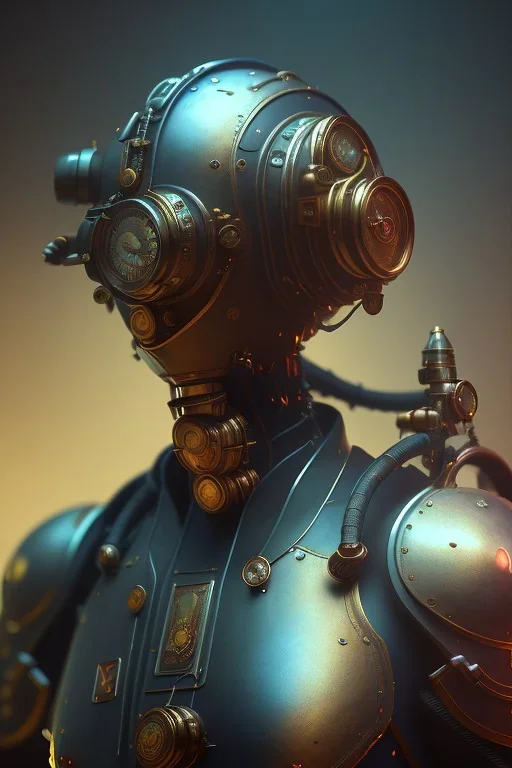 jeff bezos, steampunk, unreal 5, octane render, cinema4d, dynamic lighting, dramatic lighting, 4k, redshift render, highly detailed, hyper realistic