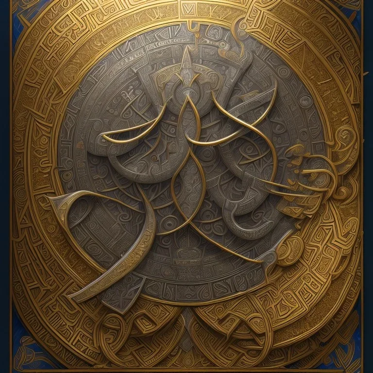 Book of Kells Chi Rho page, a highly detailed illustration, realistic render, 8 k, micro detail, intricate, elegant, centered, digital painting, Artstation, smooth, sharp focus, illustration, artgerm