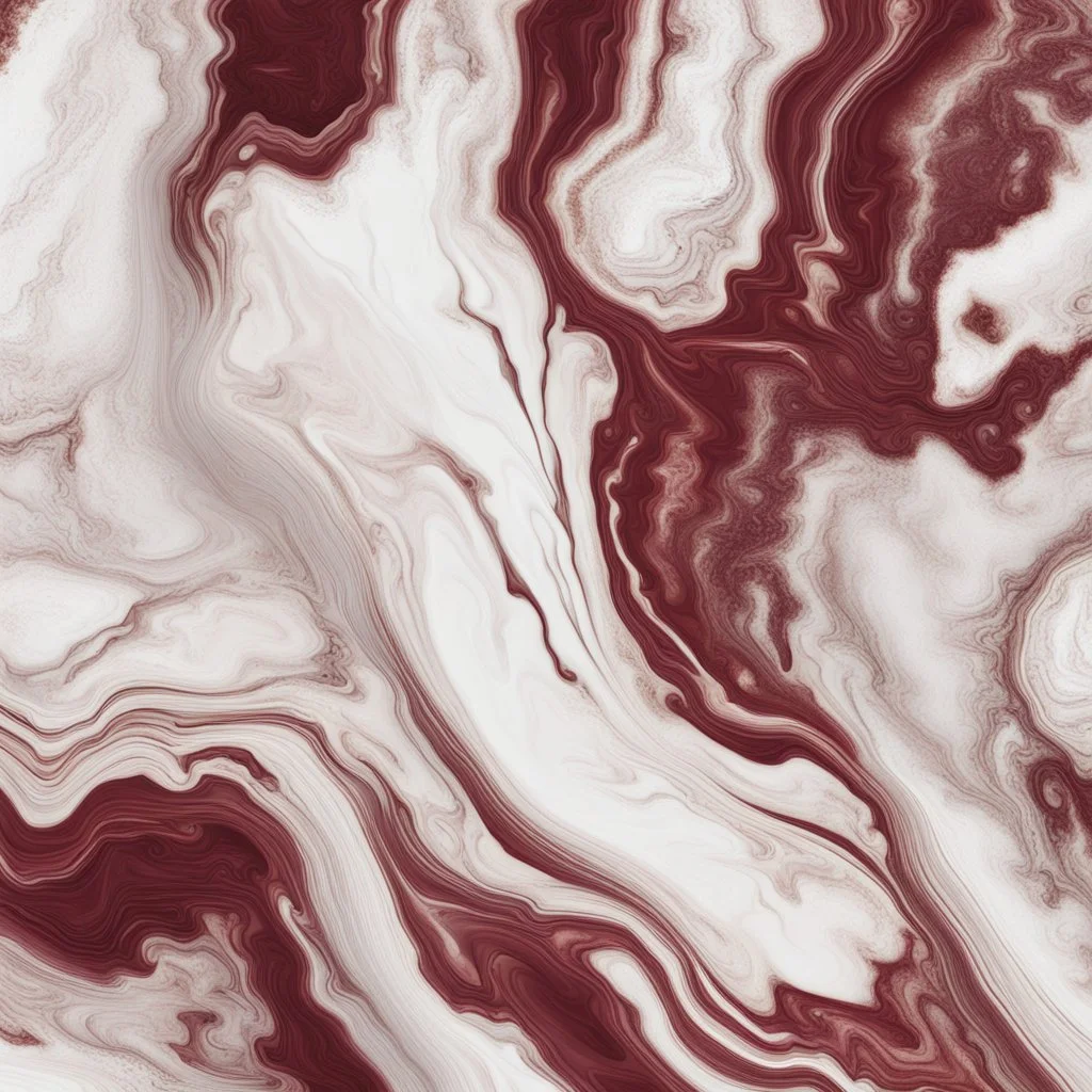 Hyper Realistic White & Maroon Rustic Abstract Marble Textures