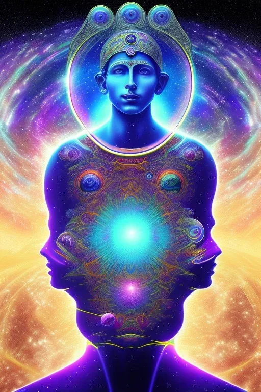 meditation third eye spiritual galaxy cosmic