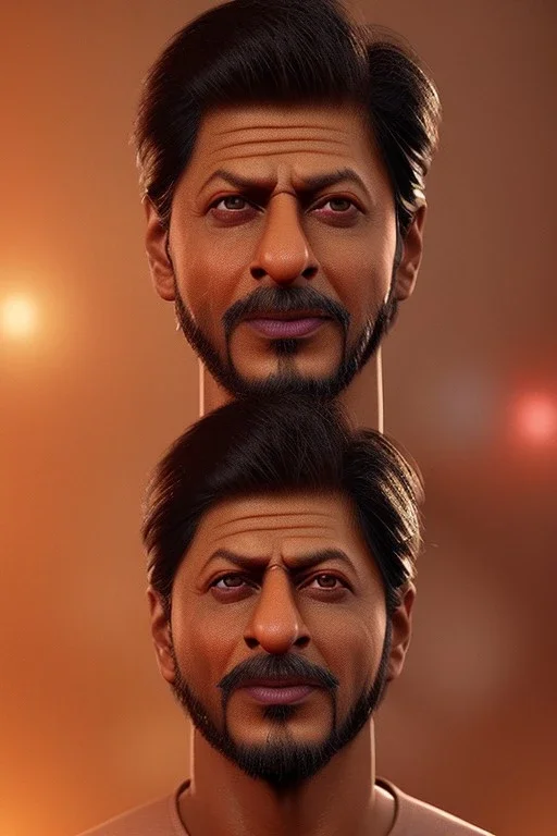 Indian actor Shahrukh khan, by Mahmoud Sai, Cartographic, Circuitry, Golden Hour, Closeup-View, 16k, Lumen Global Illumination, Diffraction Grading