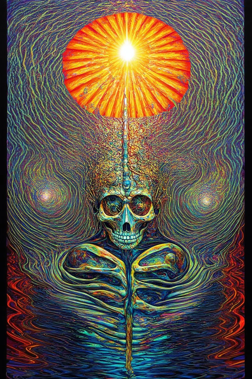 spiritual surgery; neo-surrealistic optical art