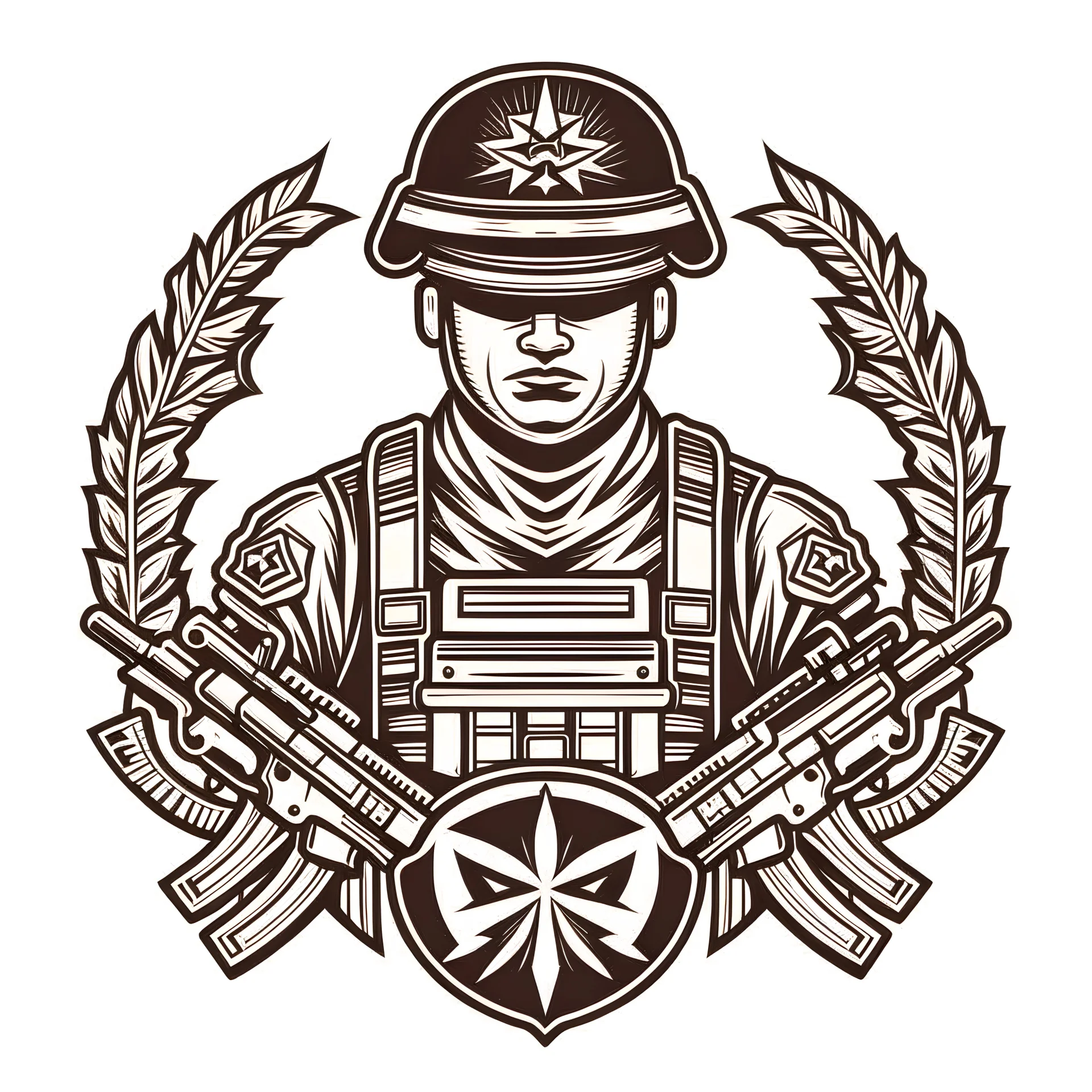 Soldier Logo designs, themes, templates and downloadable graphic elements  on Dribbble