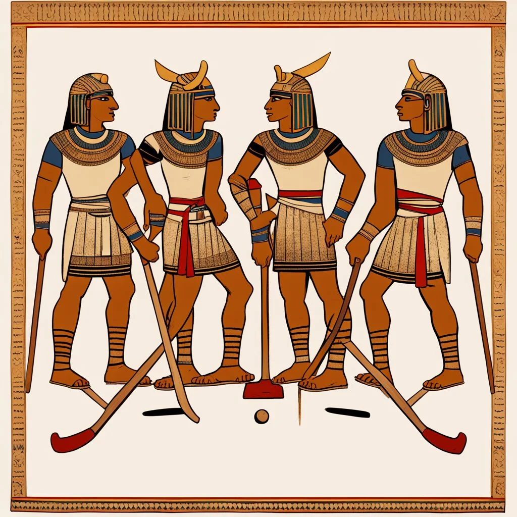 Ancient Egyptian Hockey Team