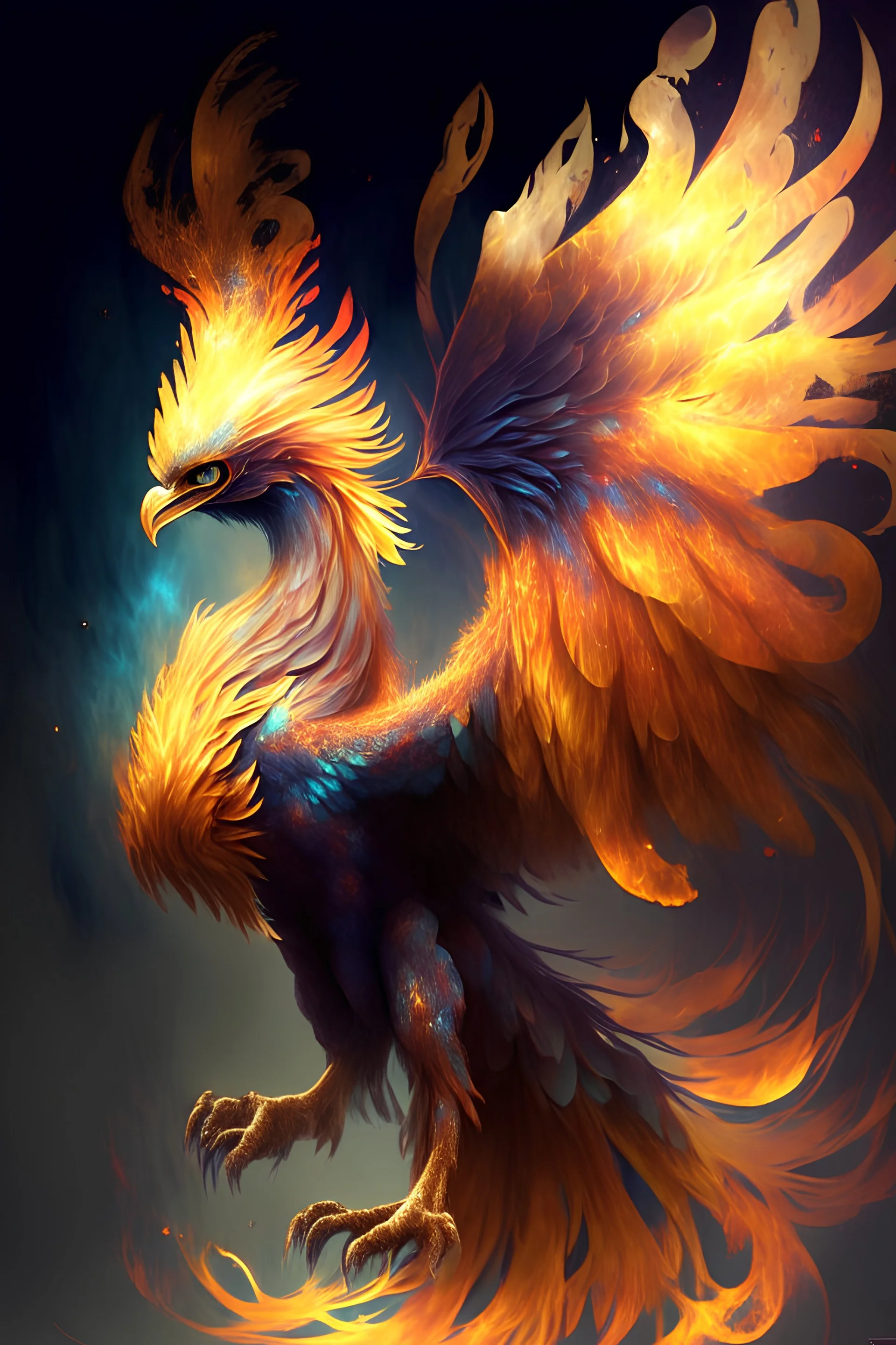 mythical creature phoenix