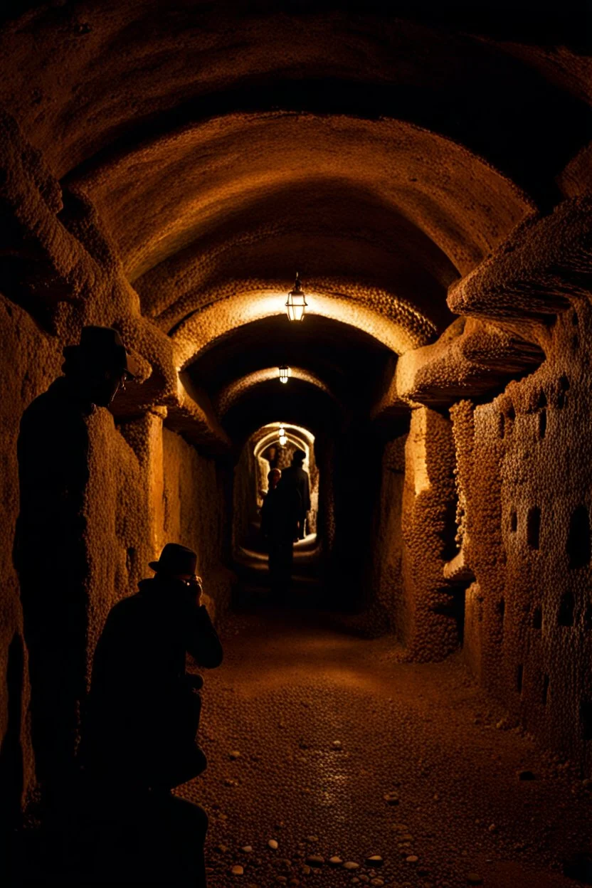 In the catacombs