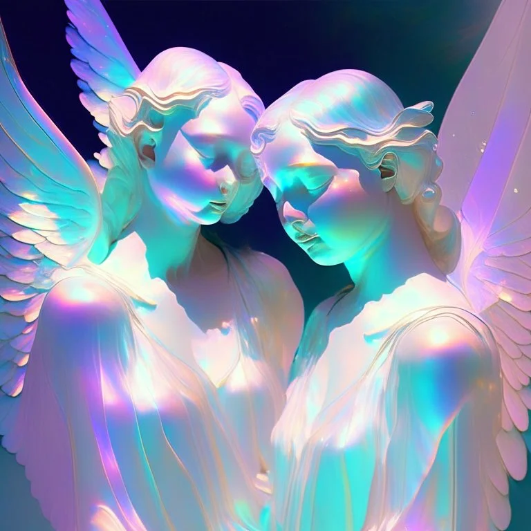 iridescent angels