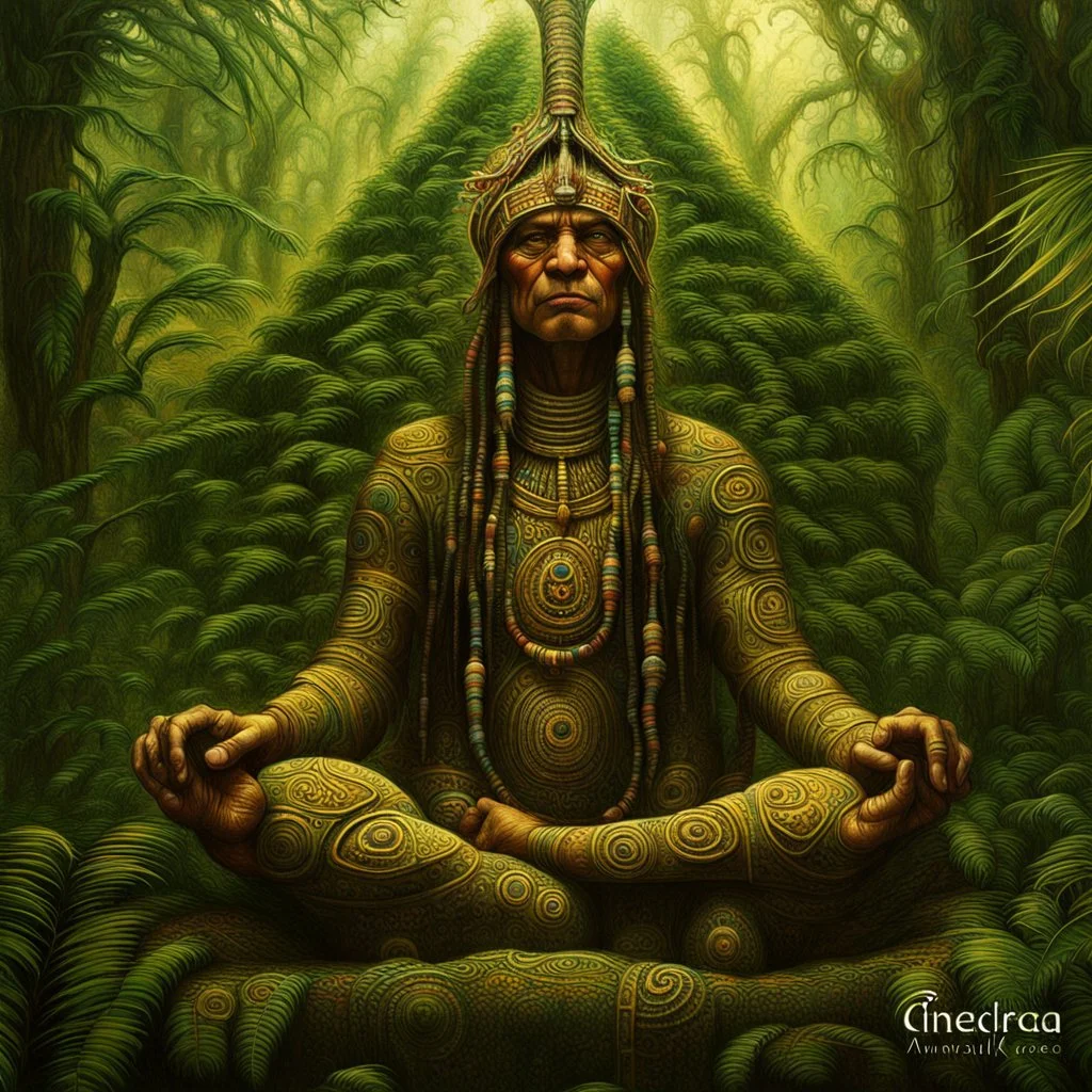 *A thousand years ago, deep in the darkest jungles of the amazon, the ancient Incas discovered the mystical vibe. They grew up, a sacred psychoactive, hallucinogenic drink. The holy Ayahuasca.*** By Tomasz Alen Kopera, Dariusz Zawadzki, Andreja Peklar, Ivan Shishkin, ultra detailed, ultra realistic, a masterpiece, polished, crisp quality. Modifiers: elegant intricate masterpiece photorealistic beautiful hyperrealistic high definition crisp quality ornate Tomasz Alen Kopera ultra HD © Crystaldel