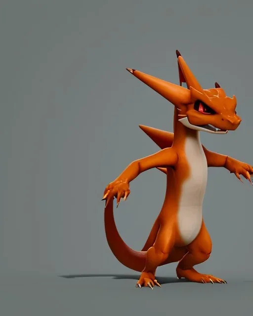 Charizard in the style of anime