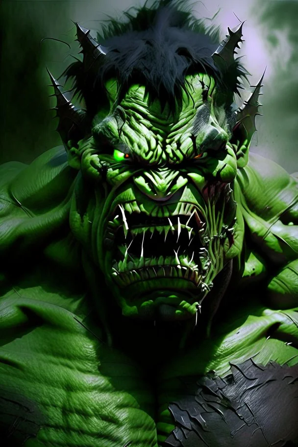 Demon hulk photo real